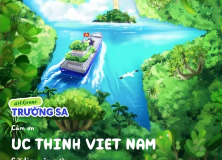 UC THINH TOWARDS TRUONG SA – CONTRIBUTING ONE MILLION GREEN TREES